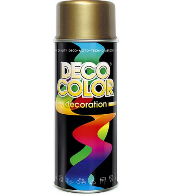 DECO COLOR DECORATION 400 ml аэразоль декоративная краска золотой